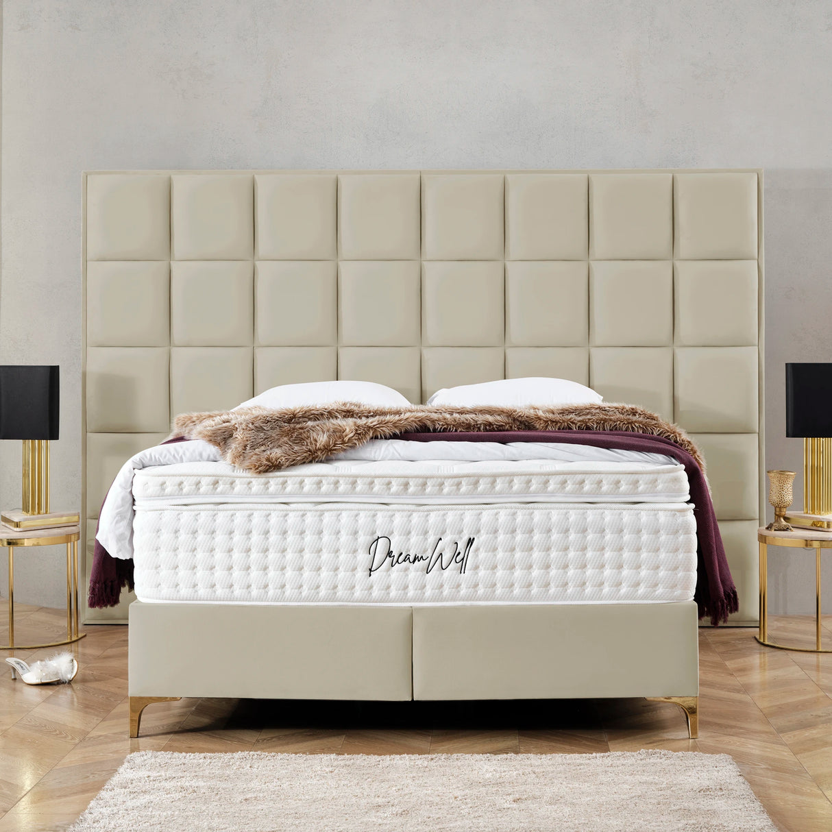 Bett mit Stauraum CASTLE LONG