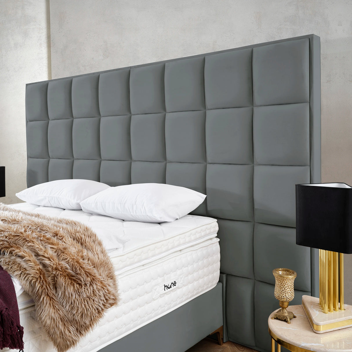 Bett mit Stauraum CASTLE LONG