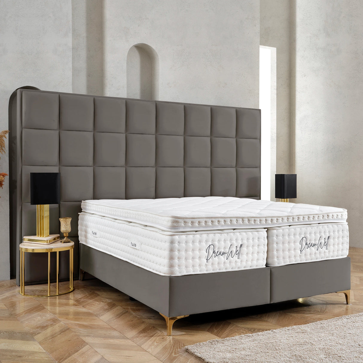 Bett mit Stauraum CASTLE LONG