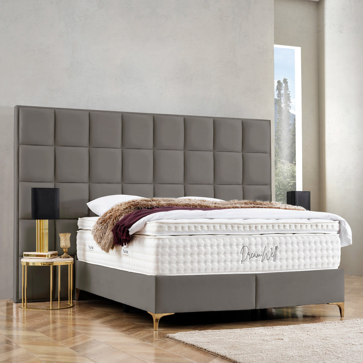 Bett mit Stauraum CASTLE LONG