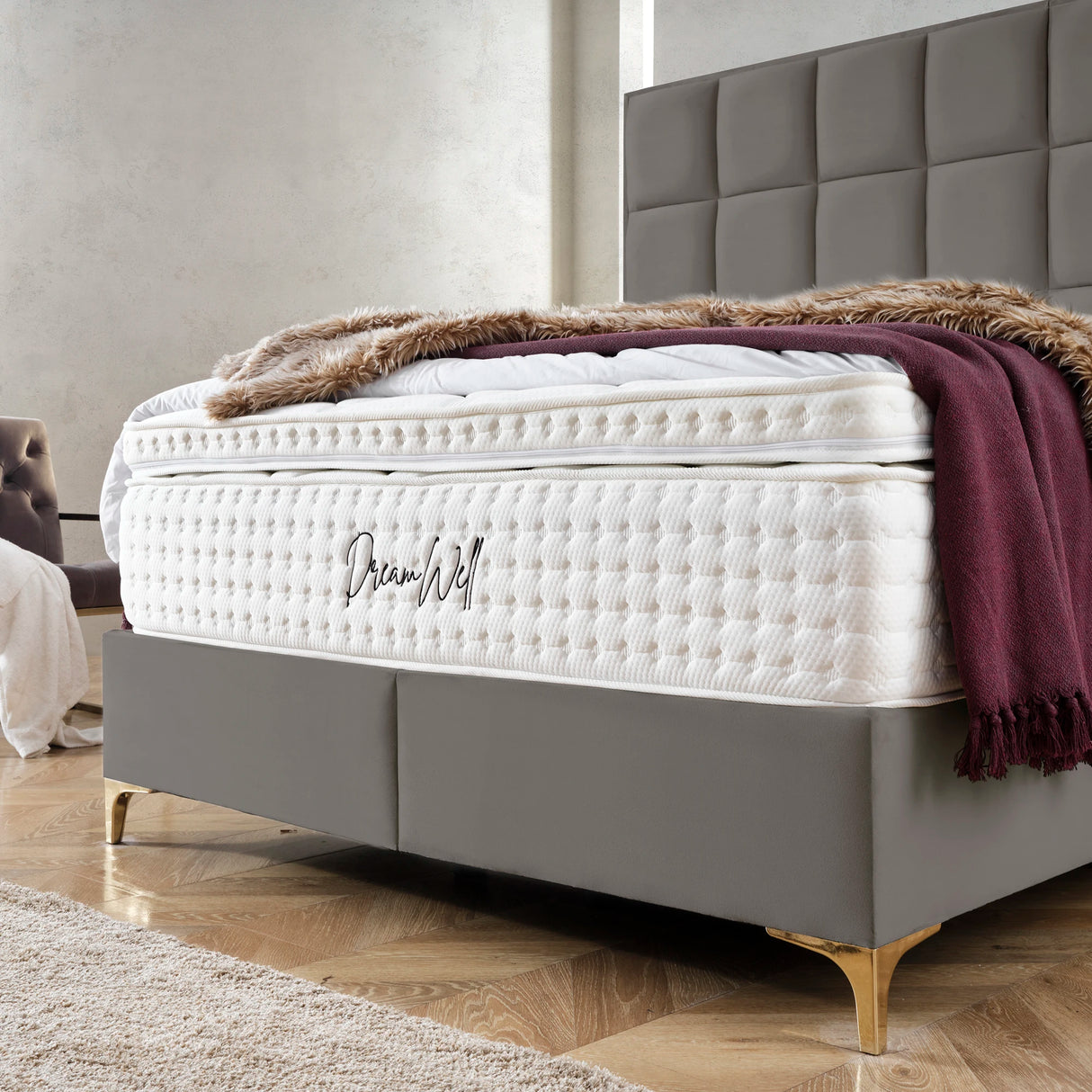 Bett mit Stauraum CASTLE LONG