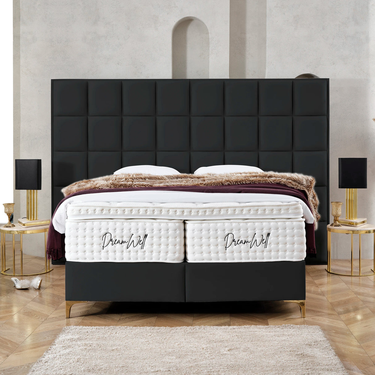 Bett mit Stauraum CASTLE LONG