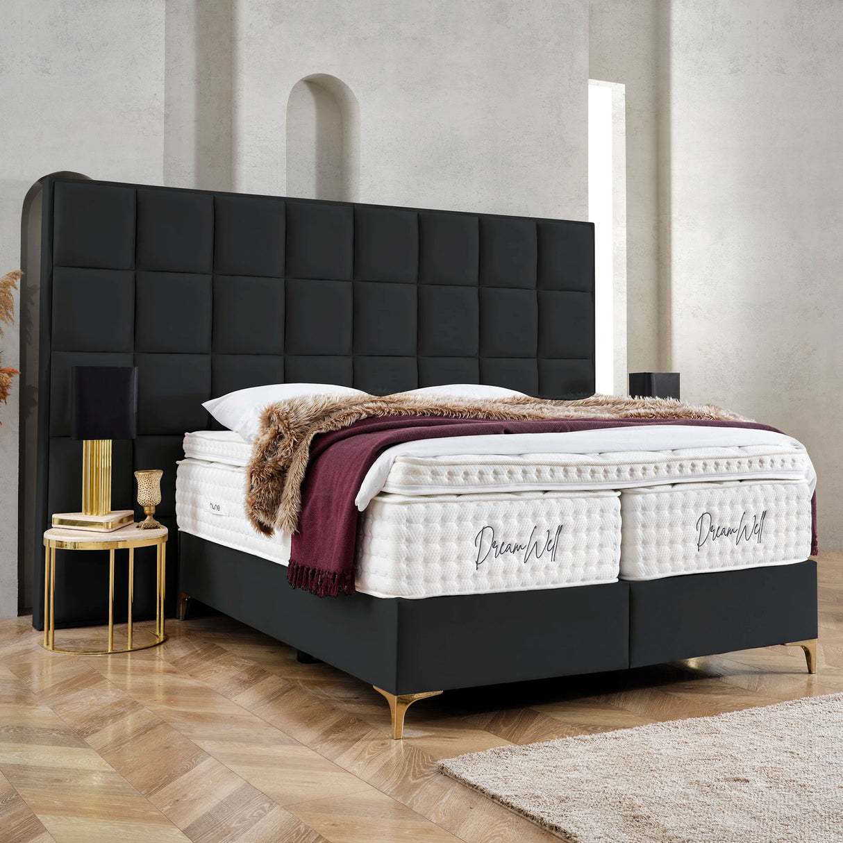 Bett mit Stauraum CASTLE LONG