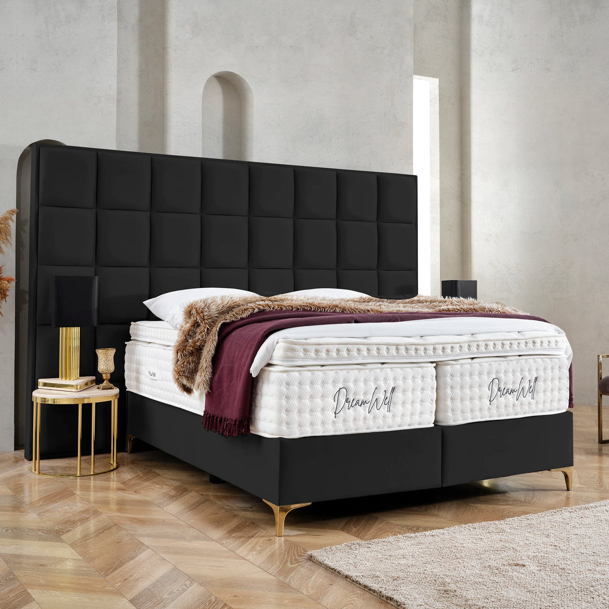 Bett mit Stauraum CASTLE LONG