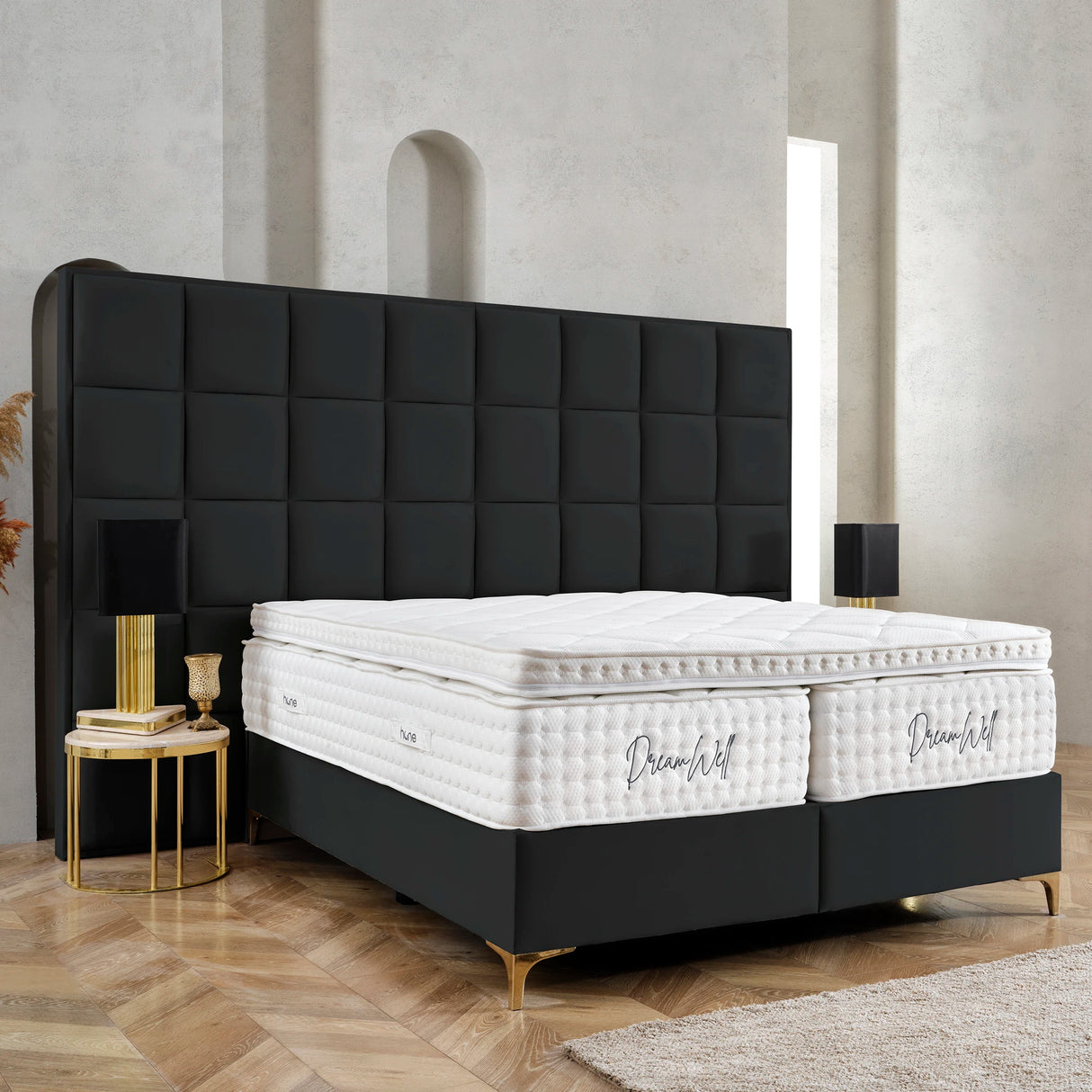 Bett mit Stauraum CASTLE LONG