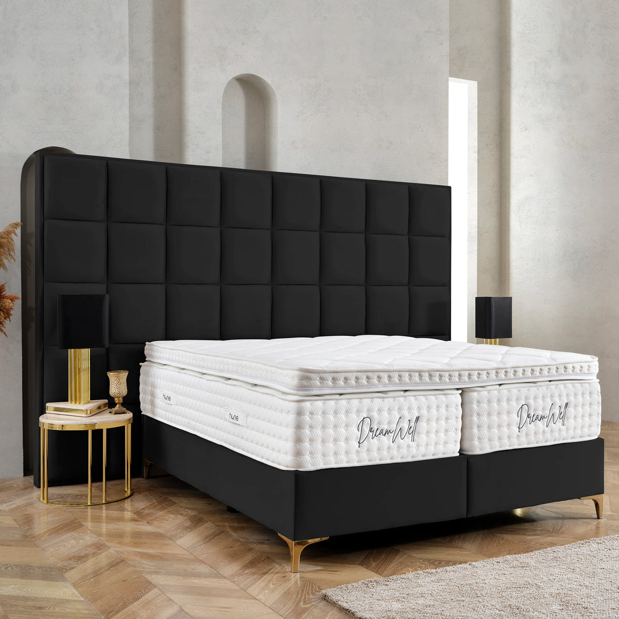 Bett mit Stauraum CASTLE LONG