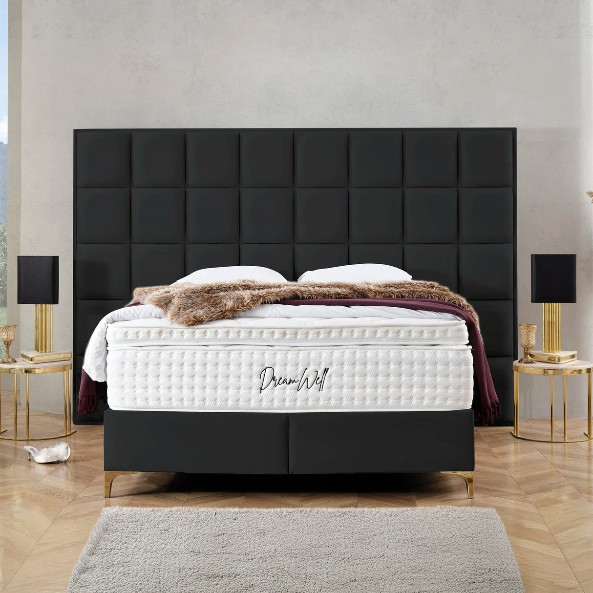 Bett mit Stauraum CASTLE LONG