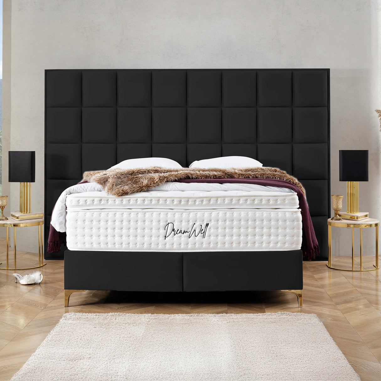 Bett mit Stauraum CASTLE LONG