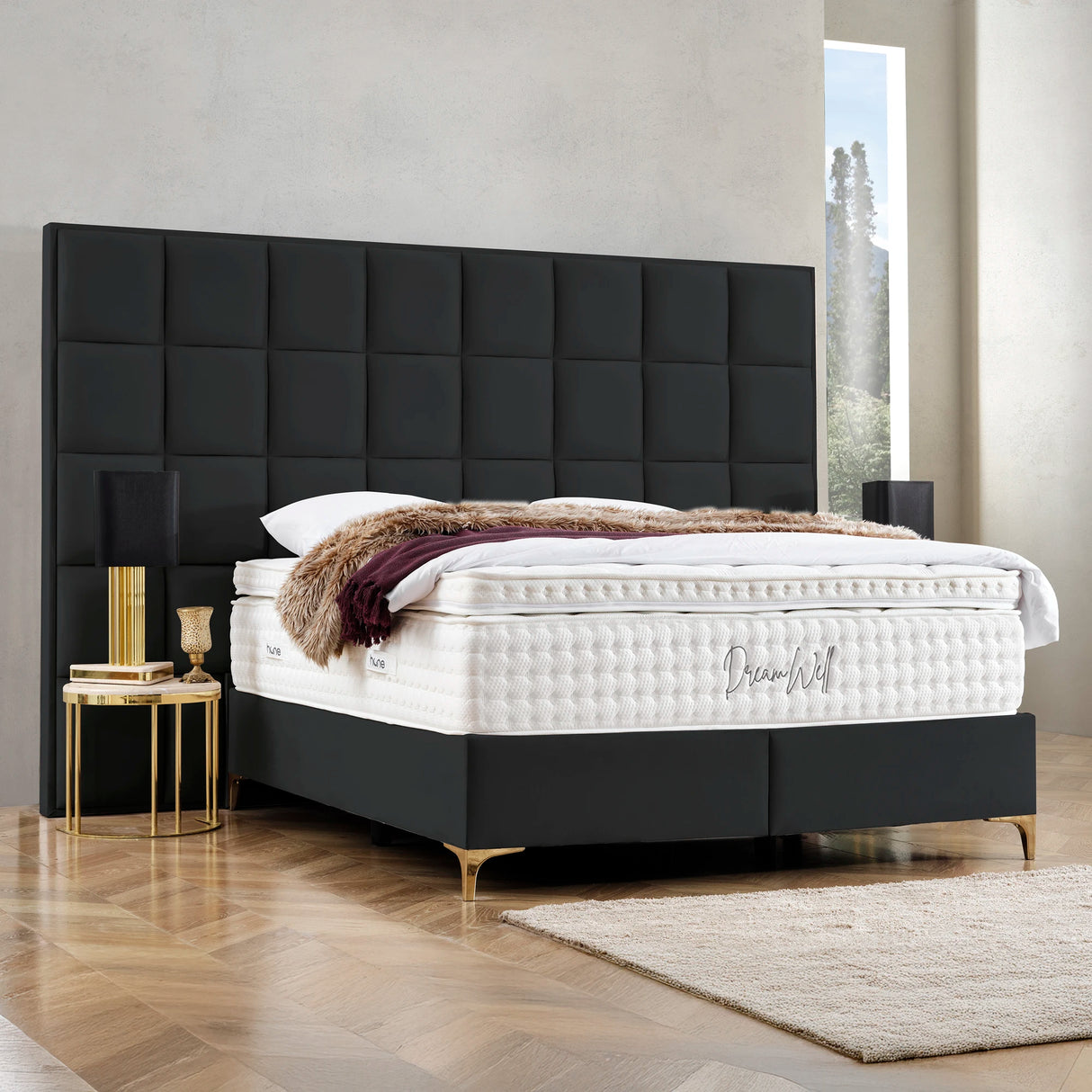 Bett mit Stauraum CASTLE LONG