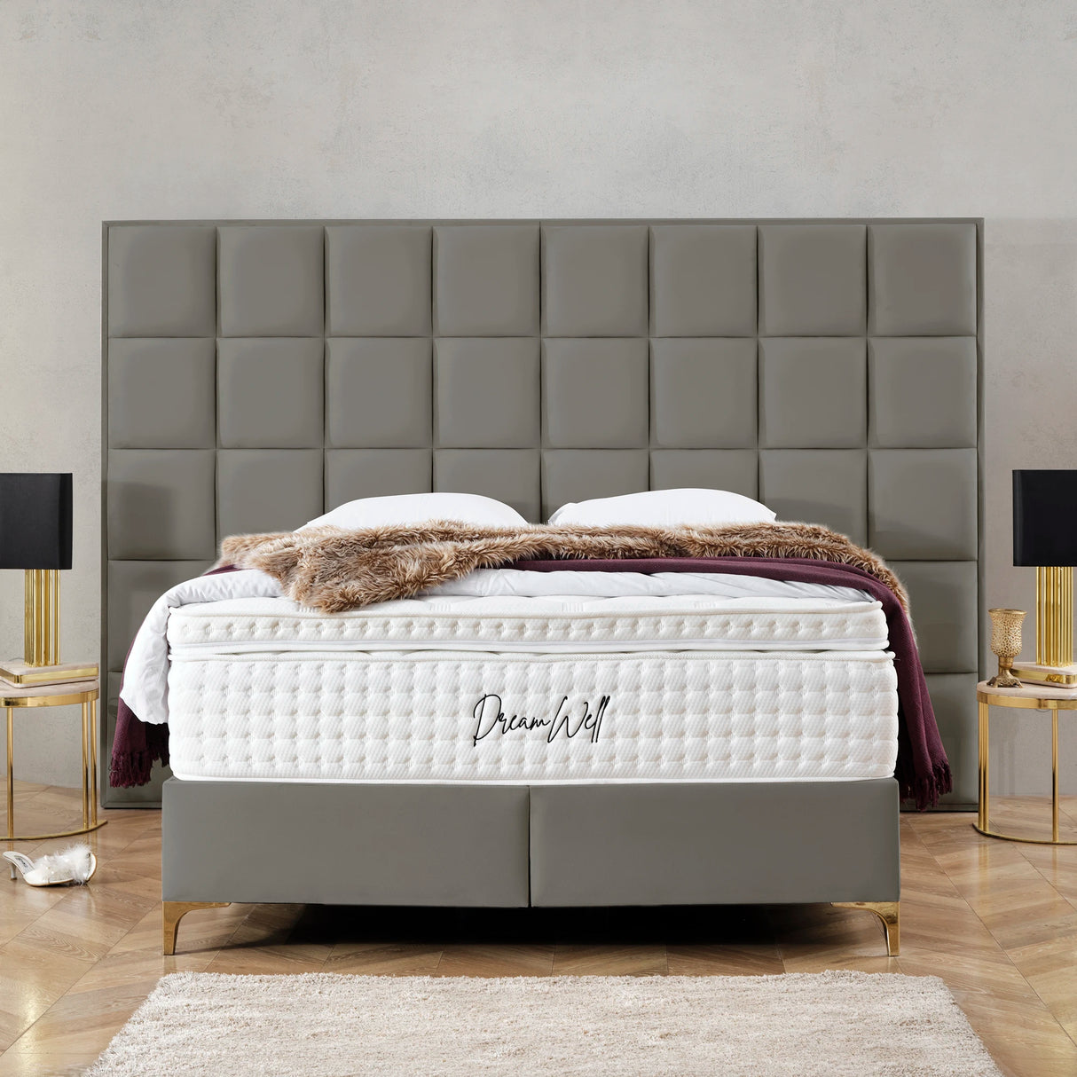 Bett mit Stauraum CASTLE LONG