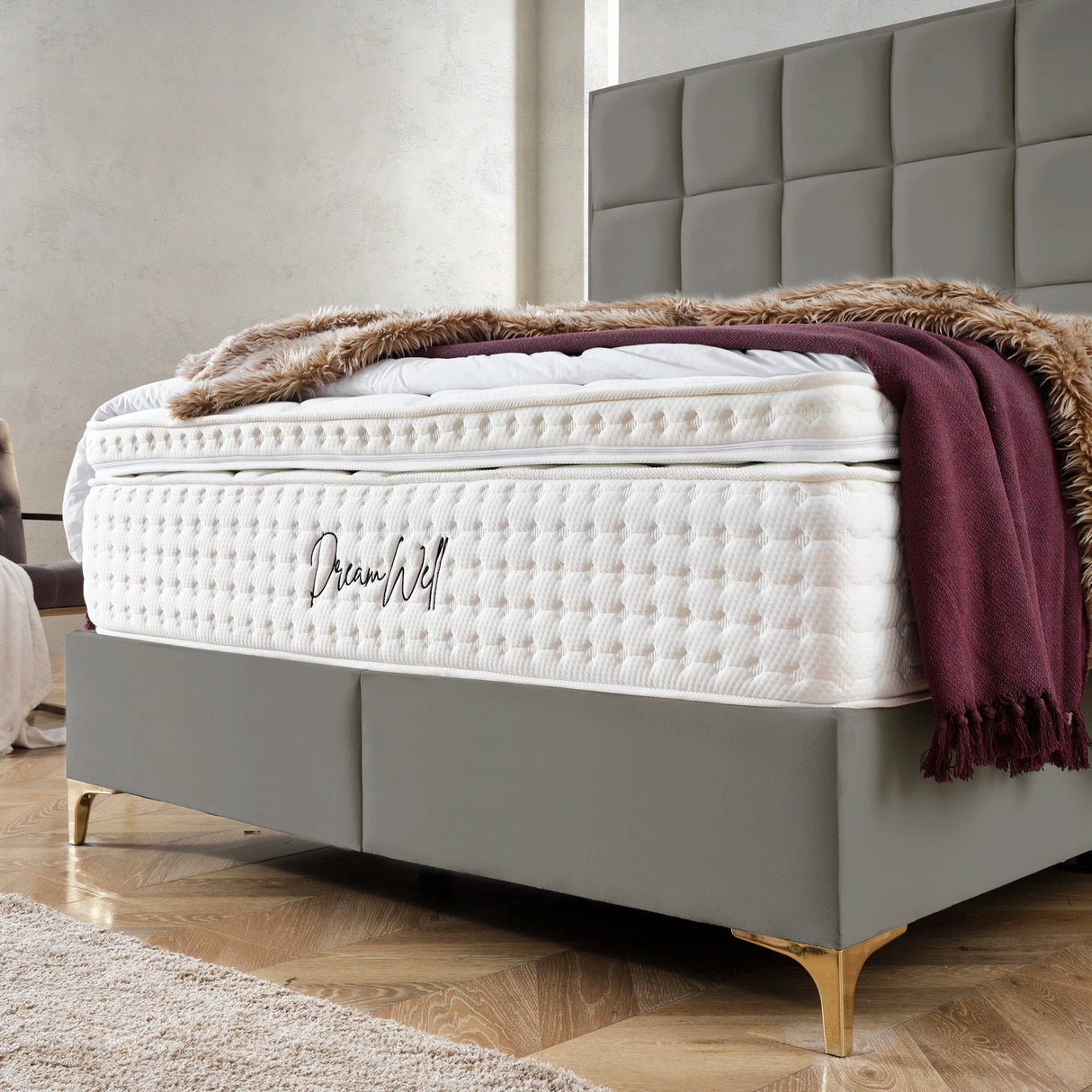 Bett mit Stauraum CASTLE LONG