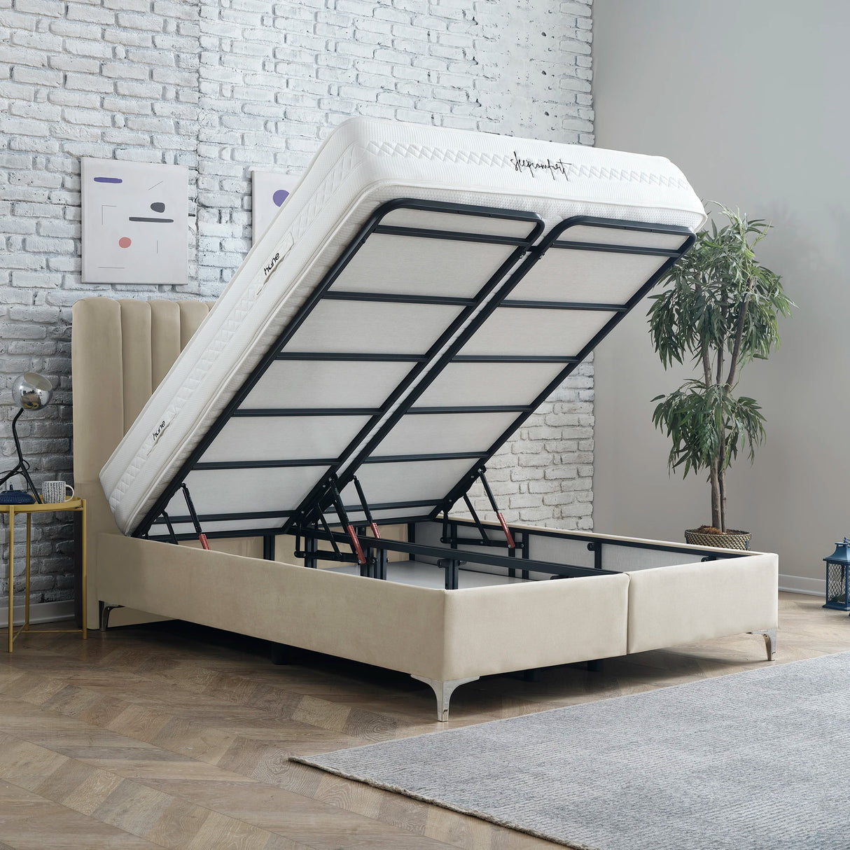 Bett mit Stauraum DUBAI