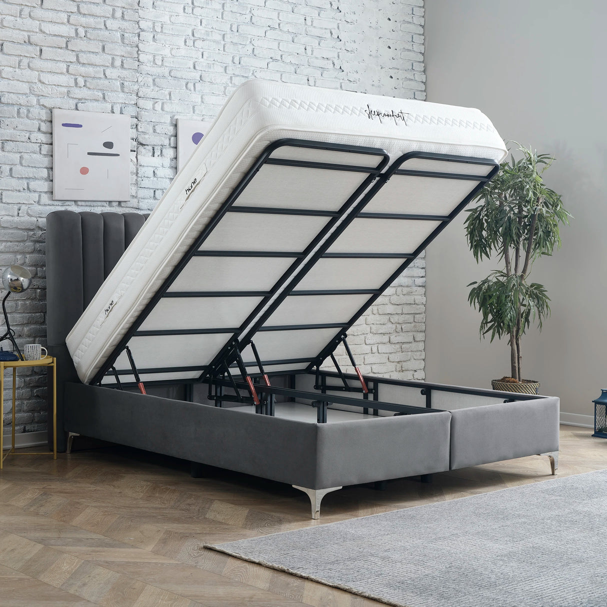 Bett mit Stauraum DUBAI