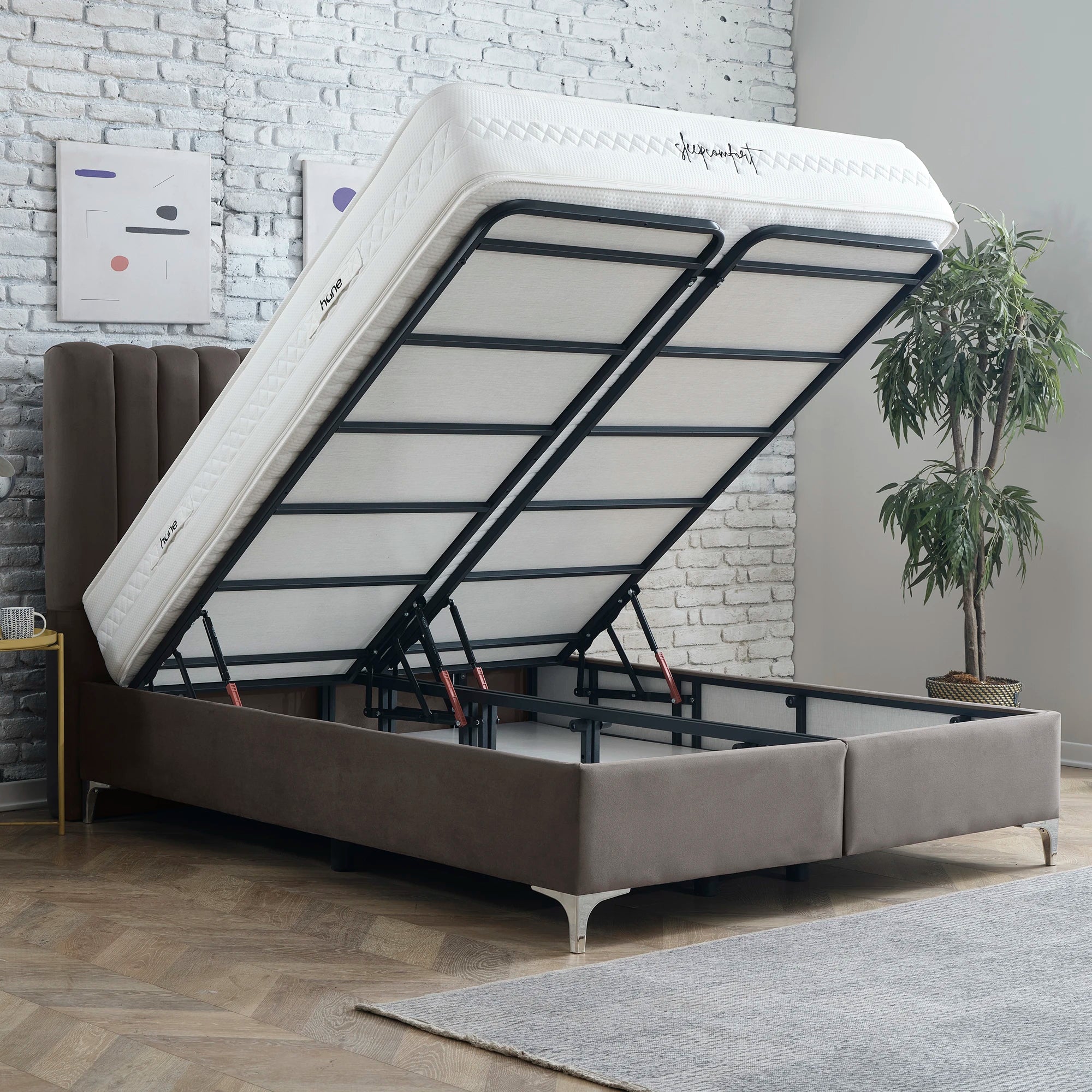 Posteľ s úložným priestorom DUBAI