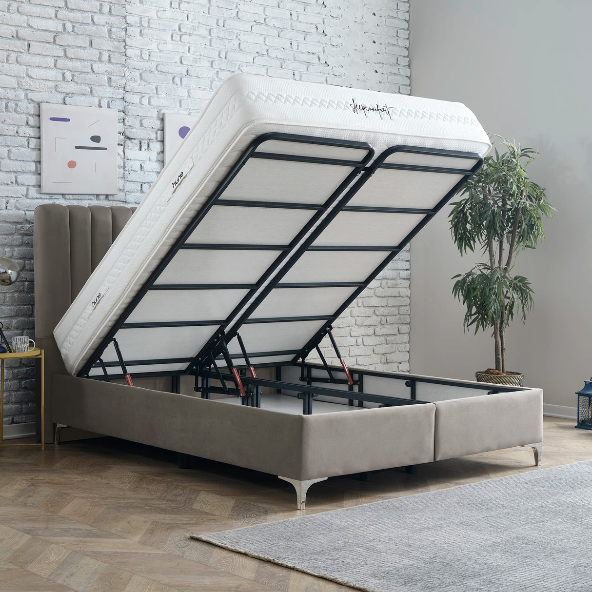 Bett mit Stauraum DUBAI