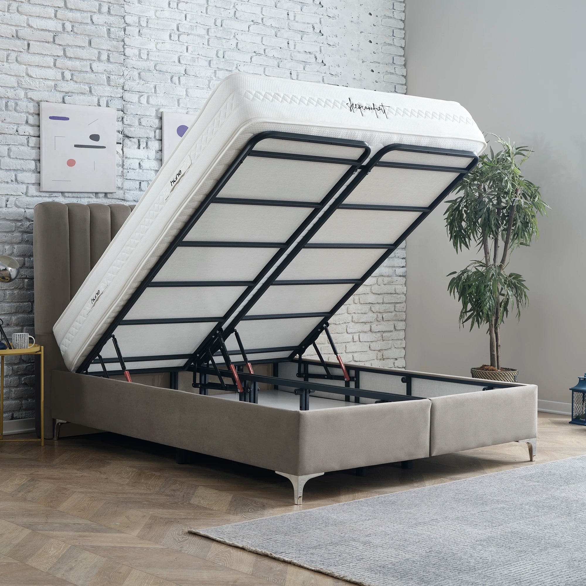 Posteľ s úložným priestorom DUBAI