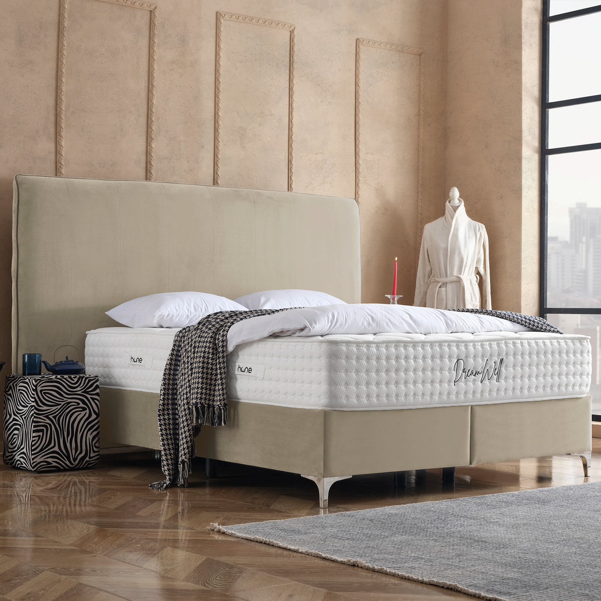 Bett mit Stauraum FABOULAS