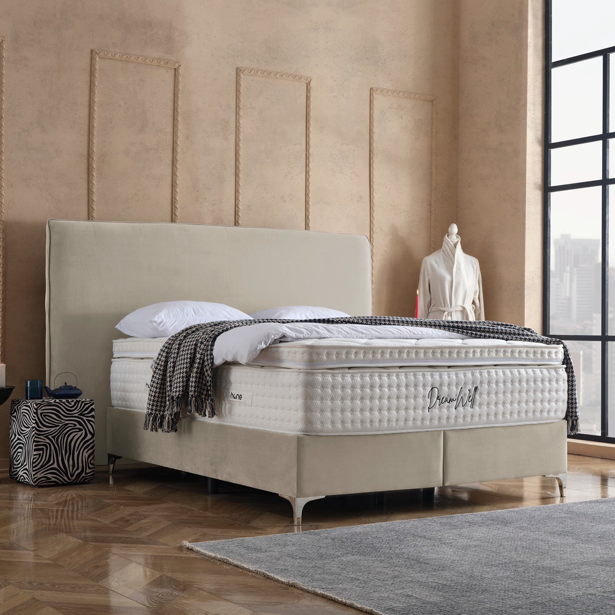 Bett mit Stauraum FABOULAS