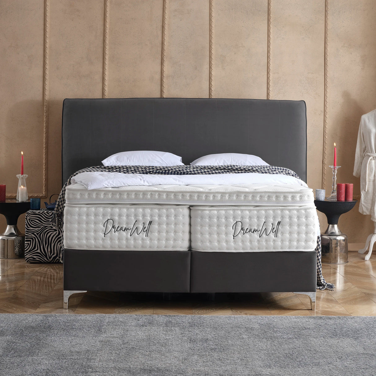 Bett mit Stauraum FABOULAS