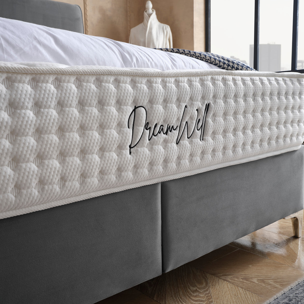 Bett mit Stauraum FABOULAS