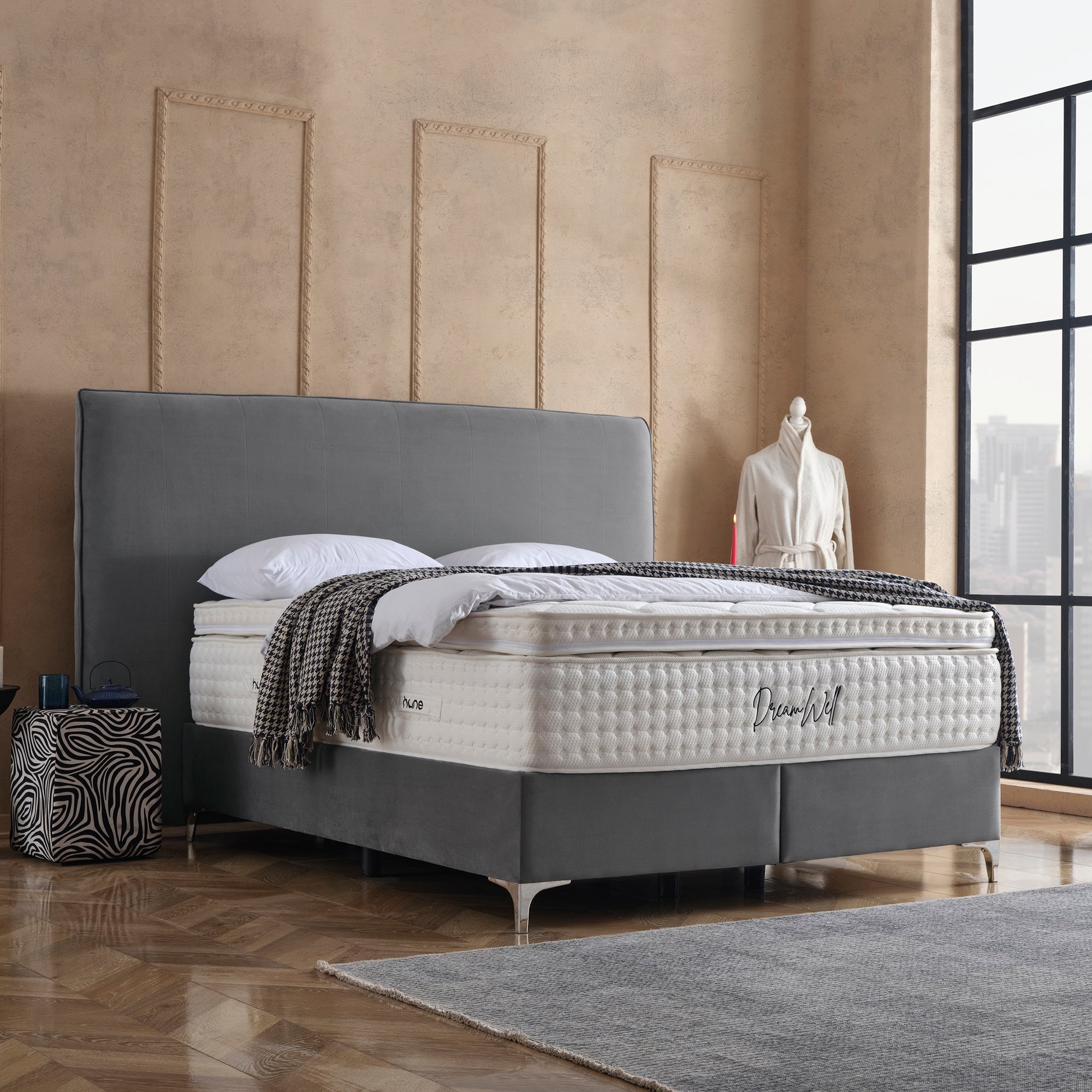 Bett mit Stauraum FABOULAS