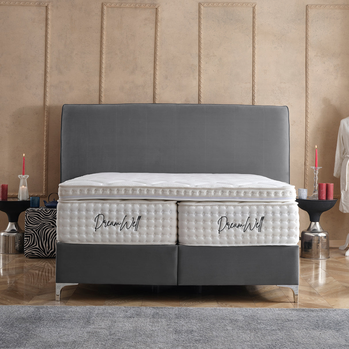 Bett mit Stauraum FABOULAS