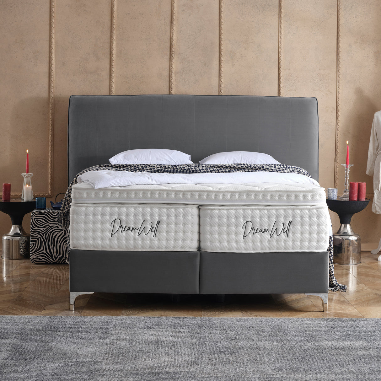 Bett mit Stauraum FABOULAS