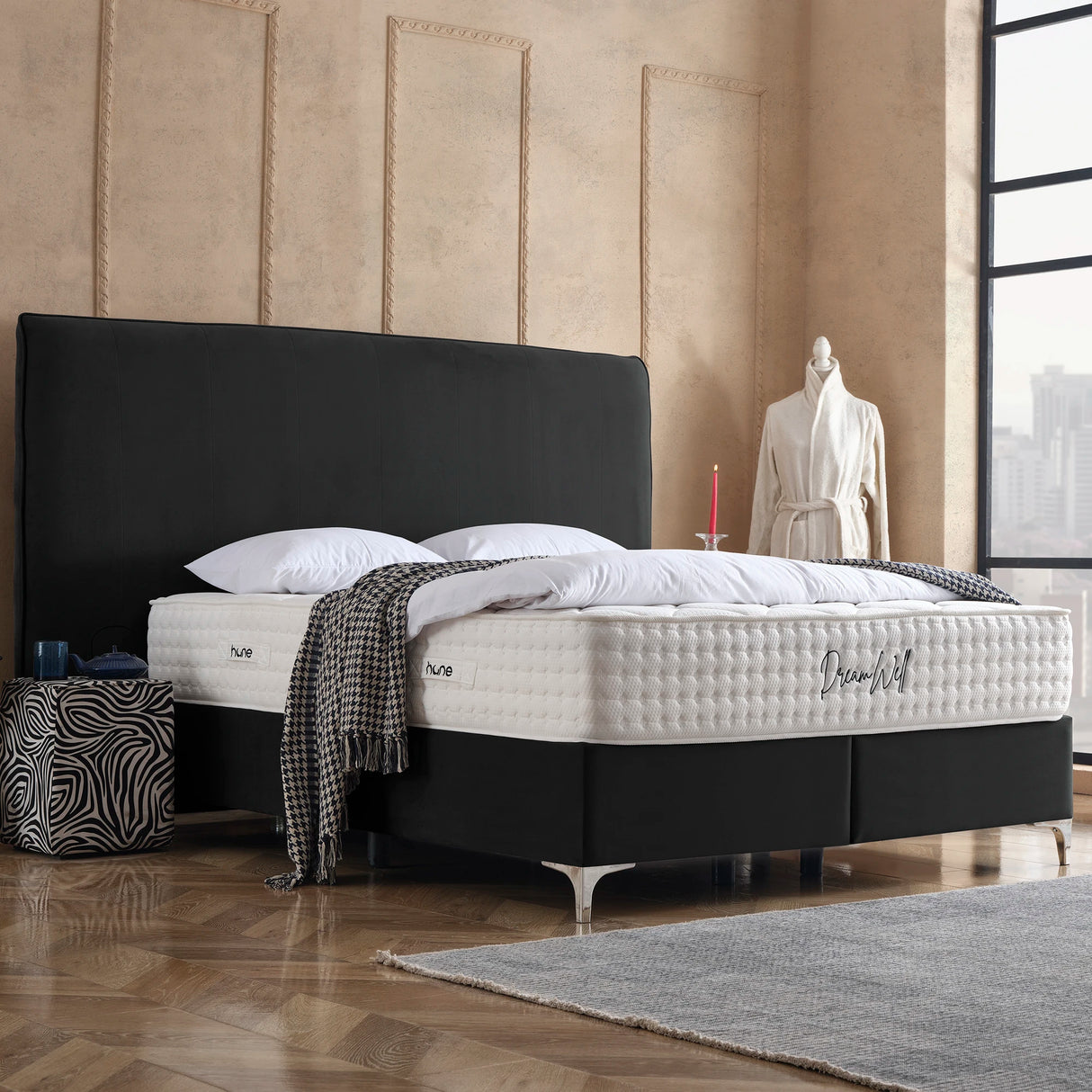 Bett mit Stauraum FABOULAS