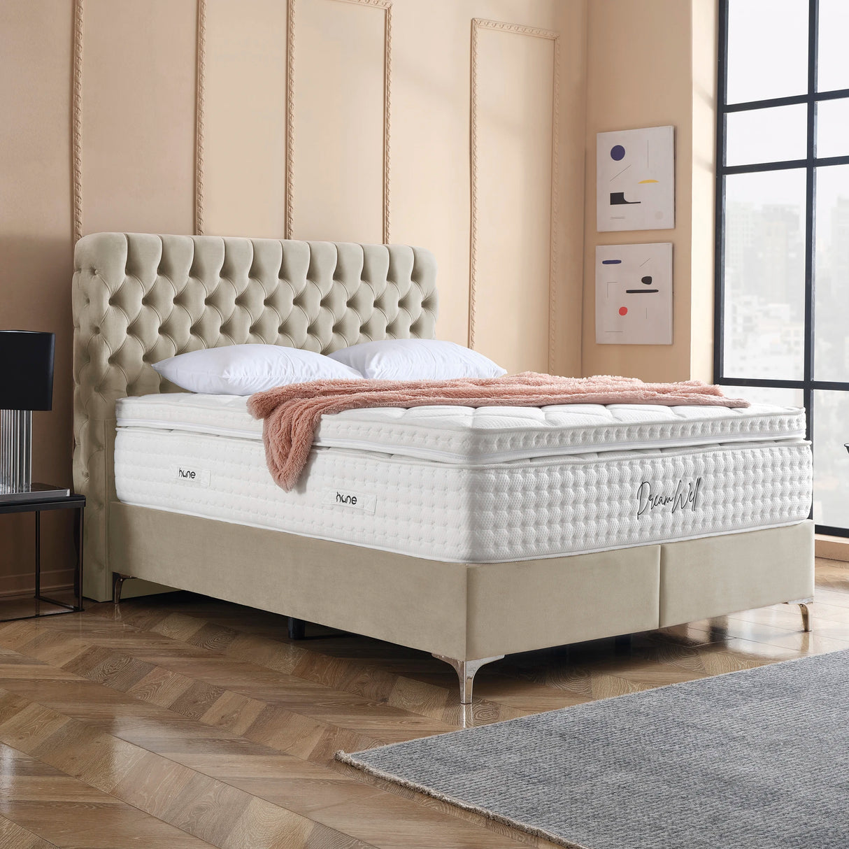 Bett mit Stauraum HERMES