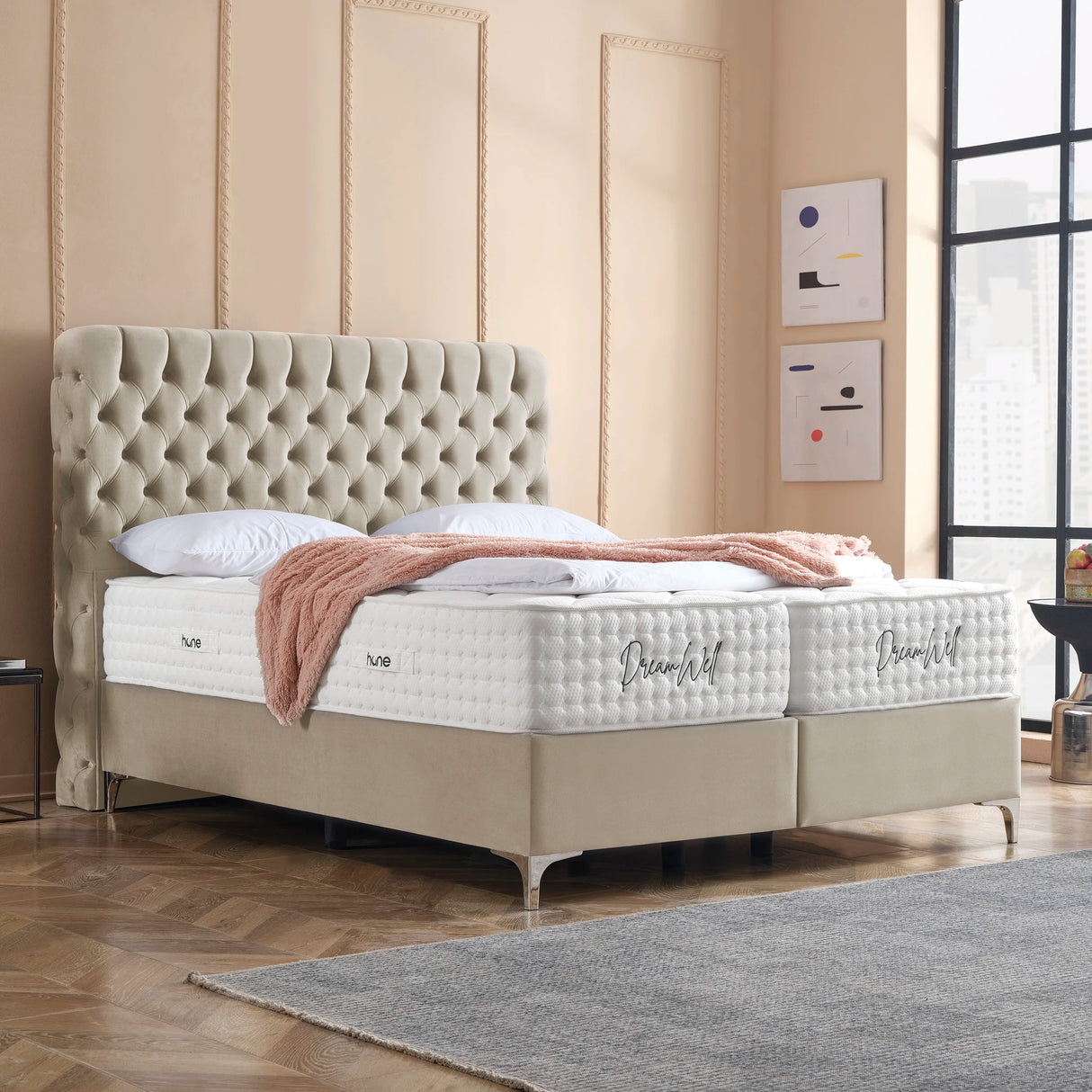 Bett mit Stauraum HERMES