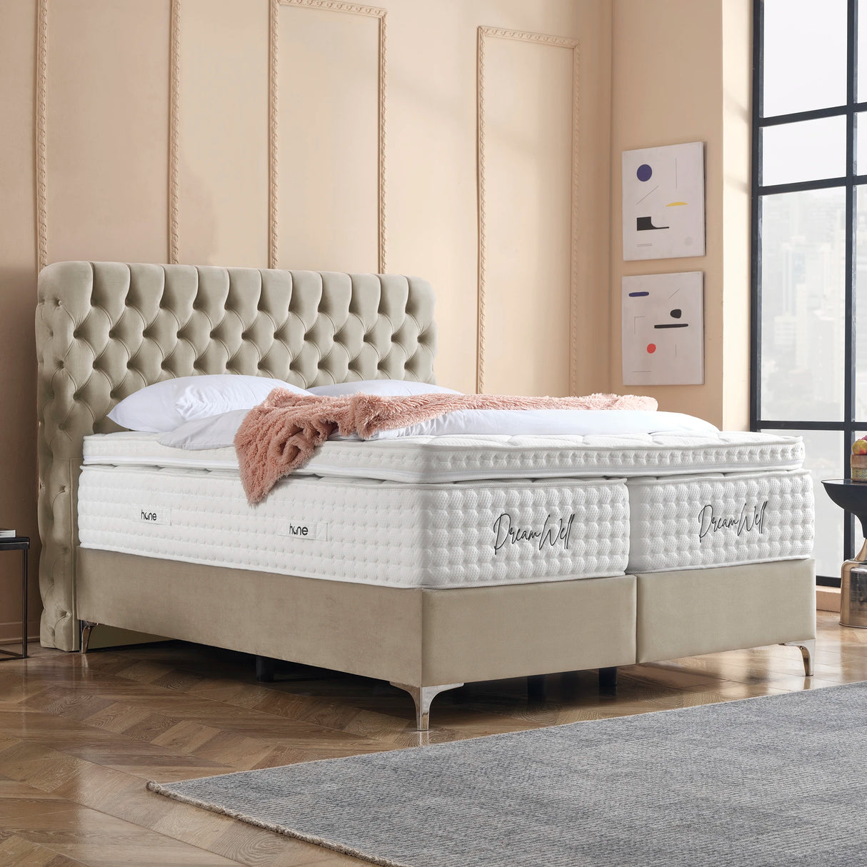 Bett mit Stauraum HERMES