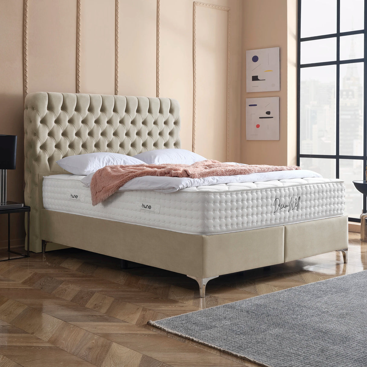 Bett mit Stauraum HERMES