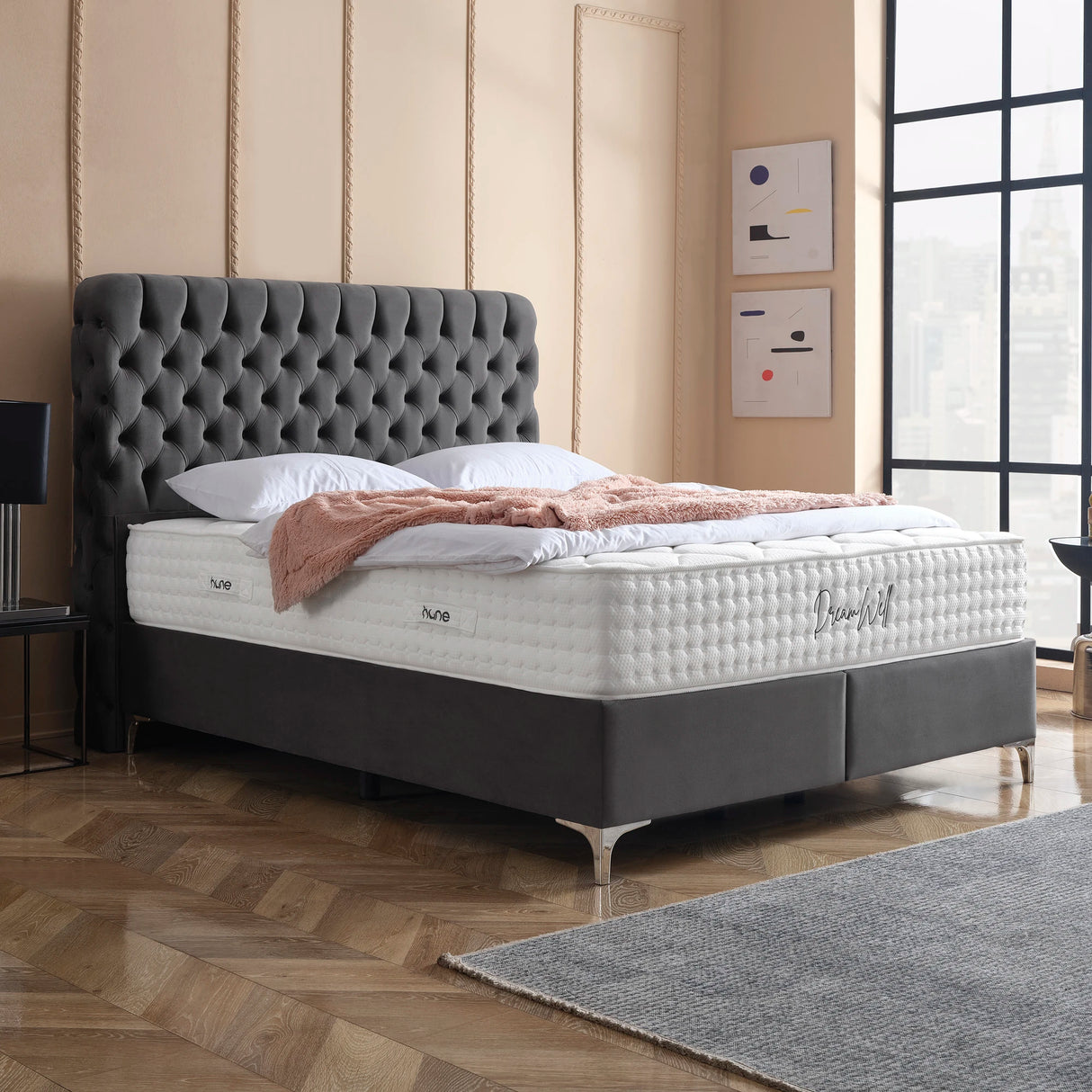 Bett mit Stauraum HERMES