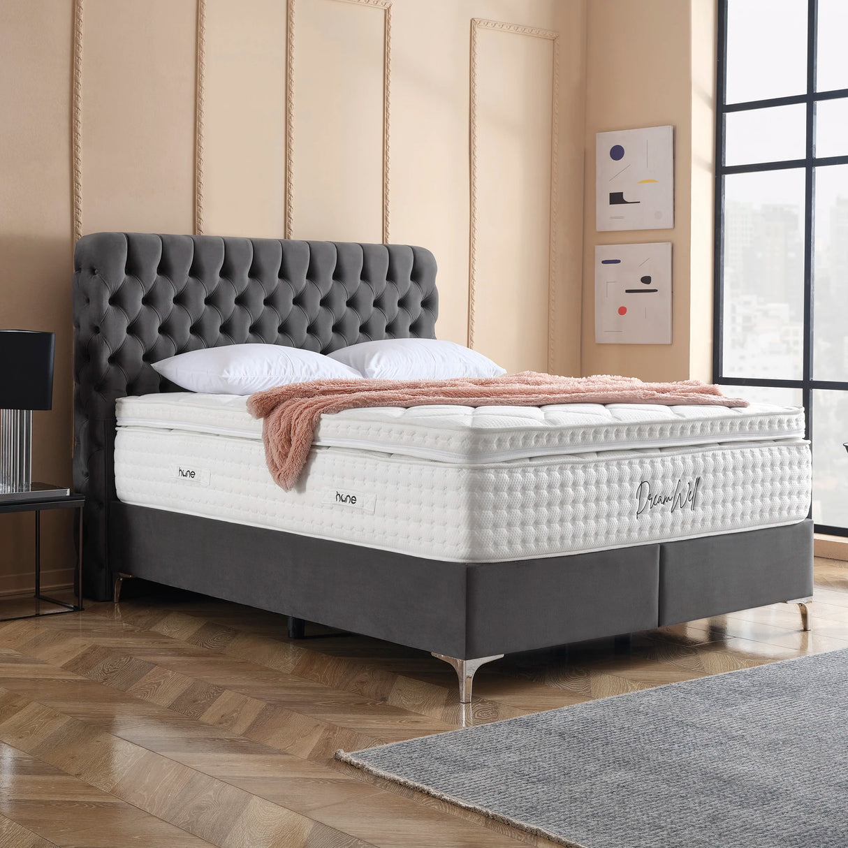 Bett mit Stauraum HERMES