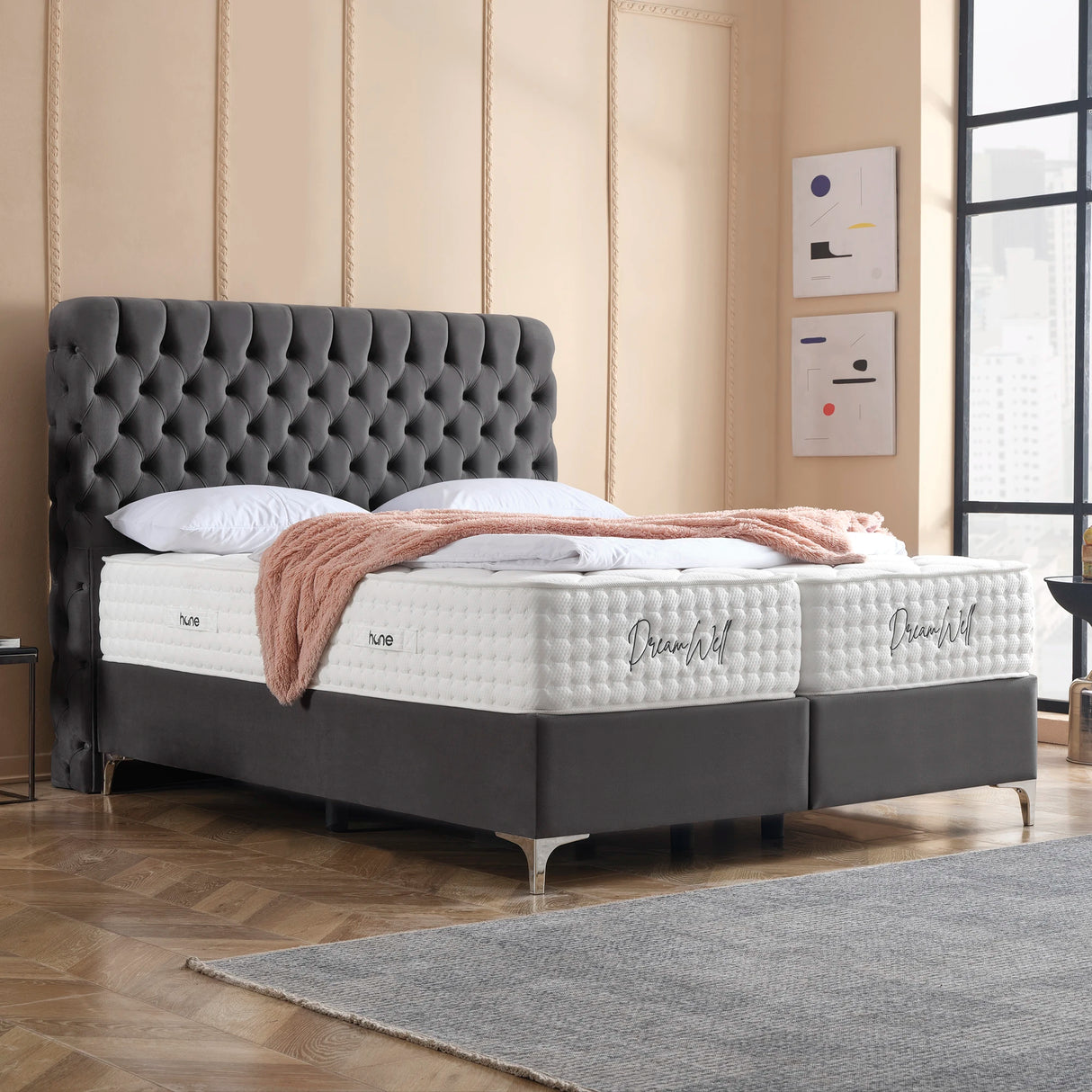 Bett mit Stauraum HERMES