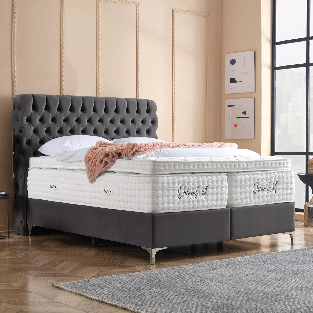 Bett mit Stauraum HERMES