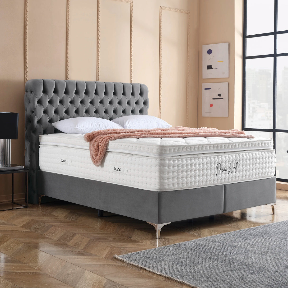 Bett mit Stauraum HERMES
