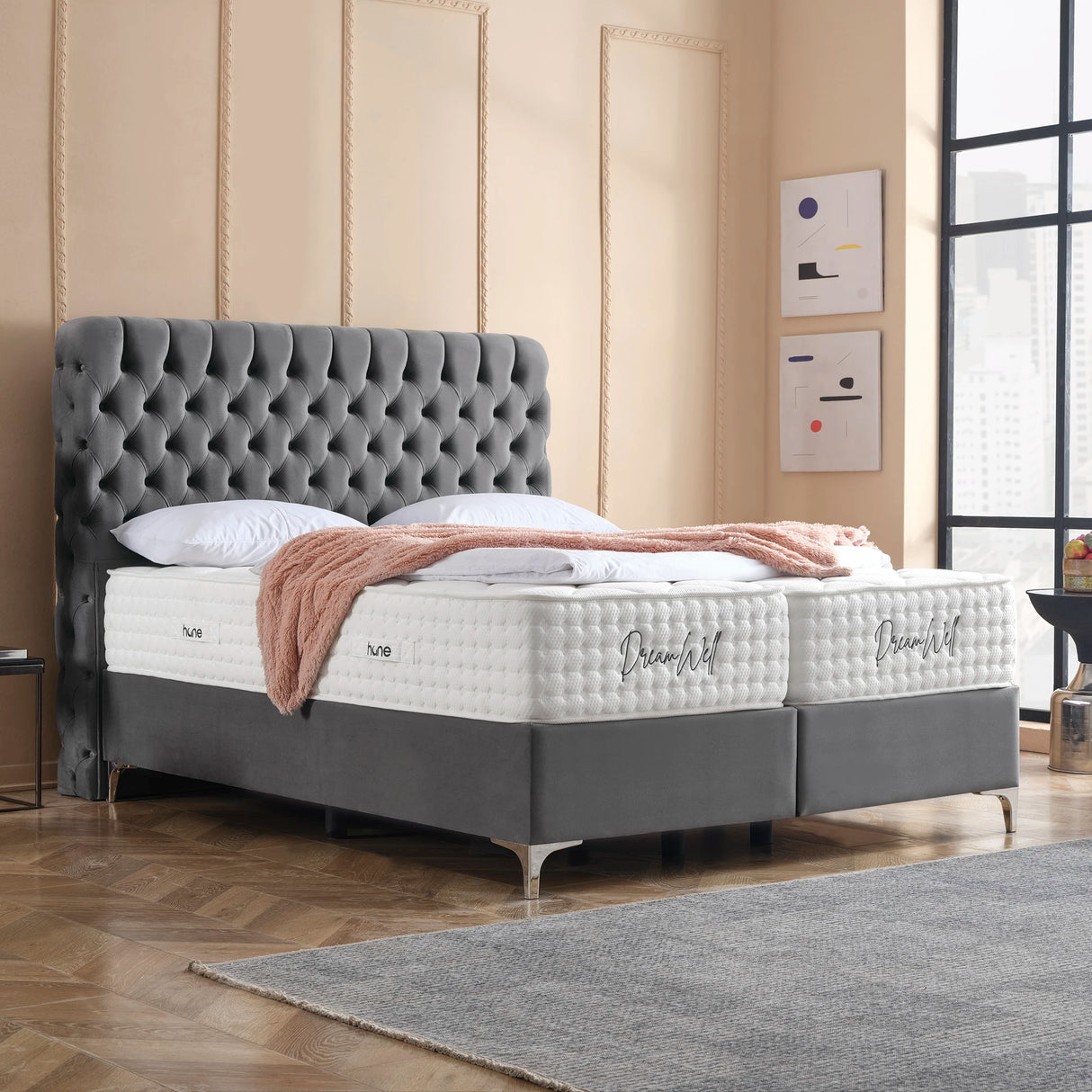 Bett mit Stauraum HERMES