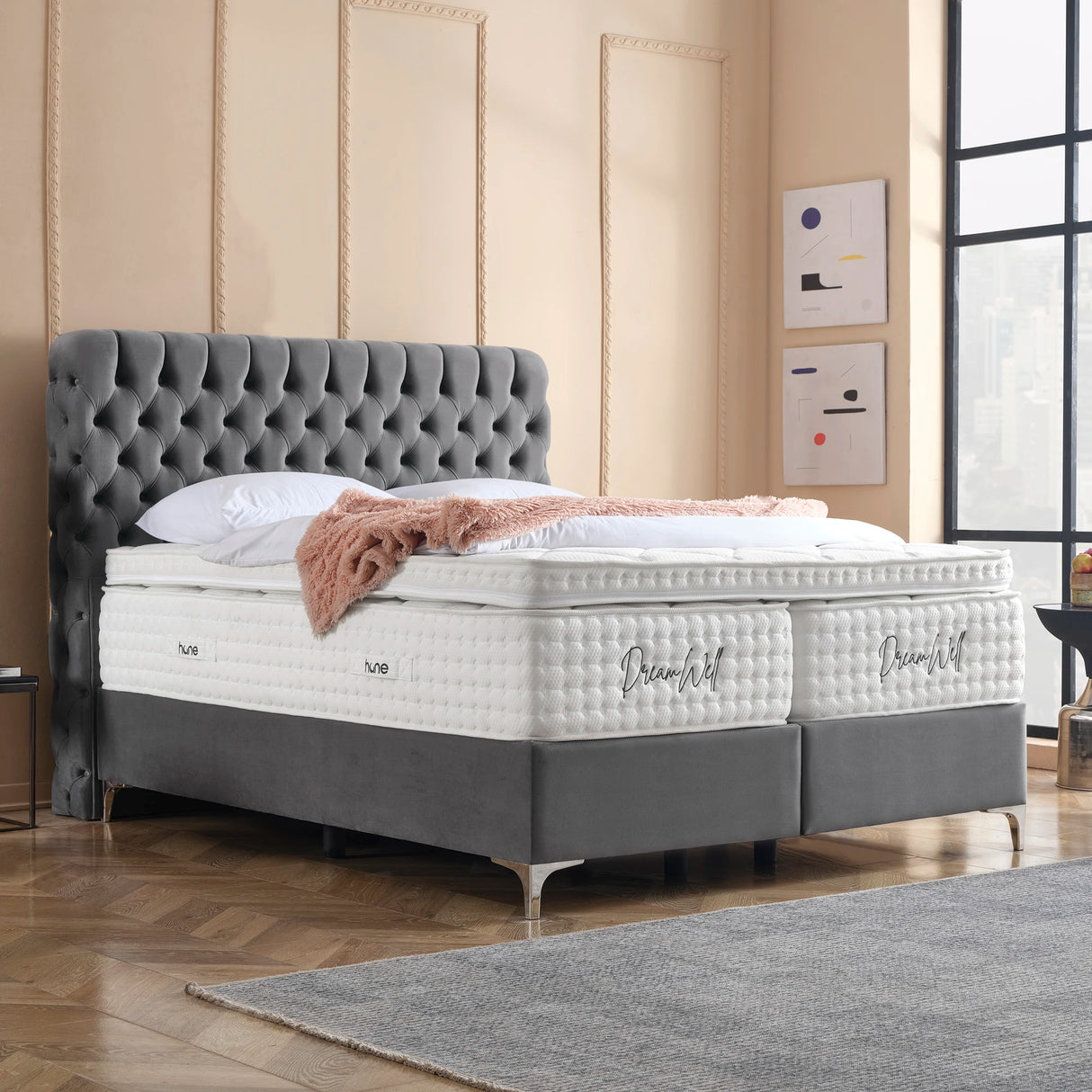 Bett mit Stauraum HERMES
