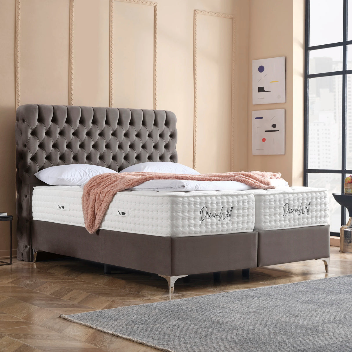 Bett mit Stauraum HERMES