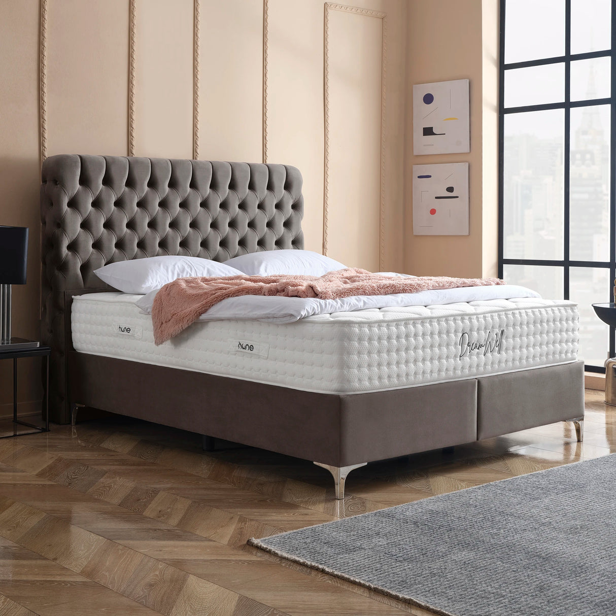 Bett mit Stauraum HERMES