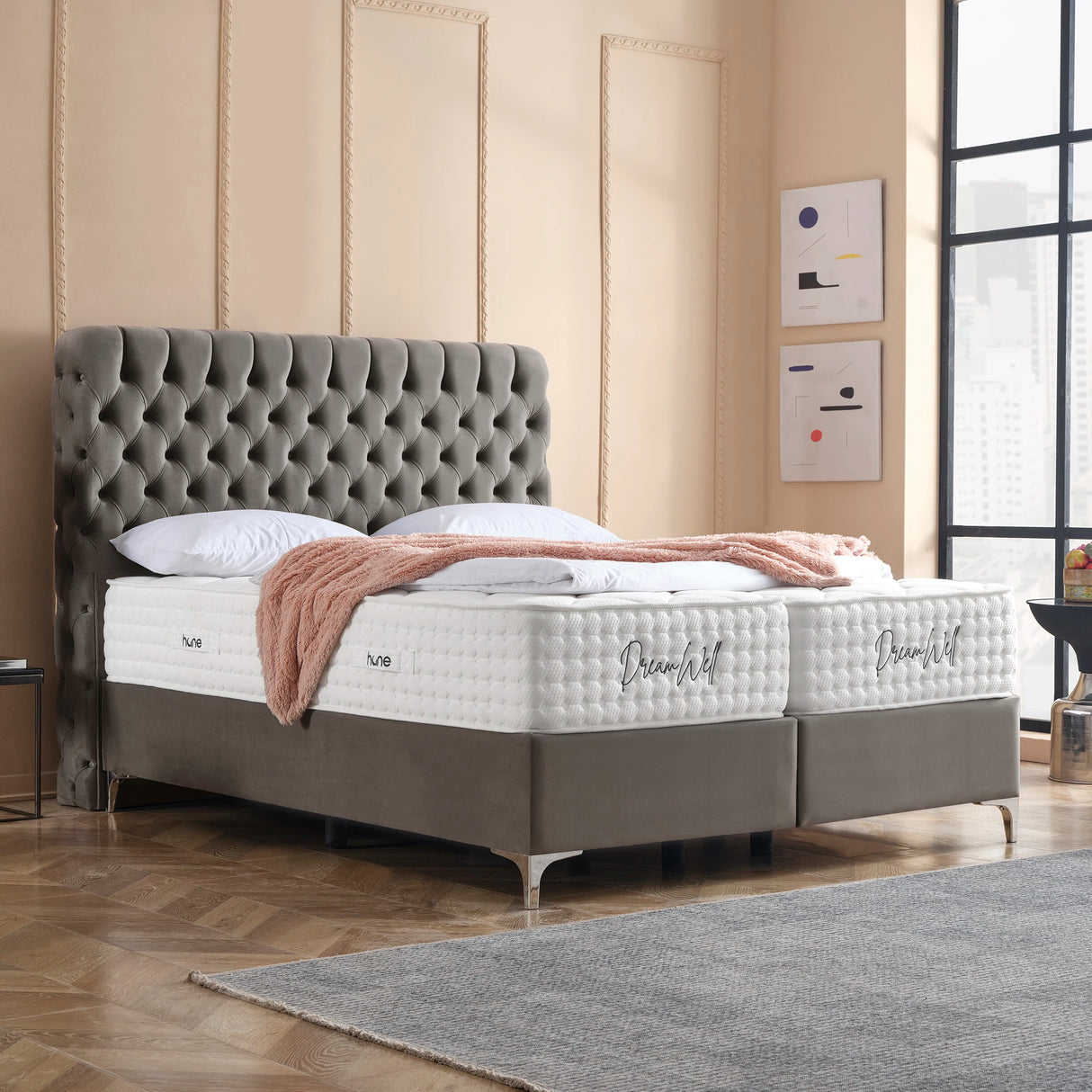 Bett mit Stauraum HERMES