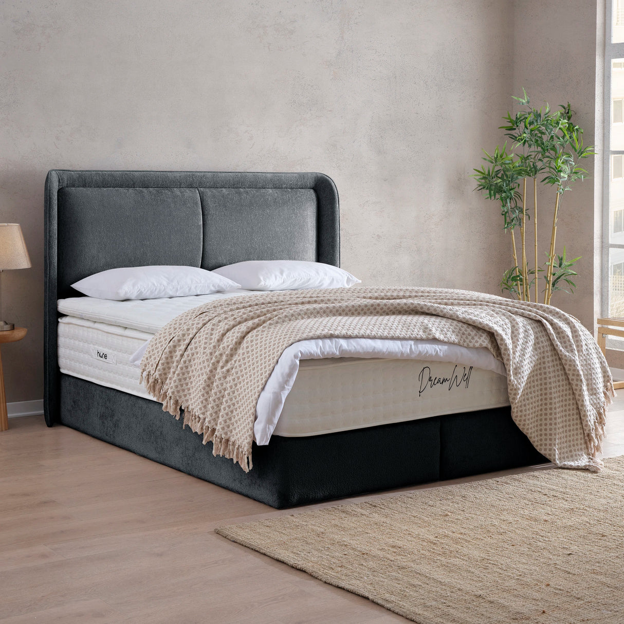 Bett mit Stauraum LEONE