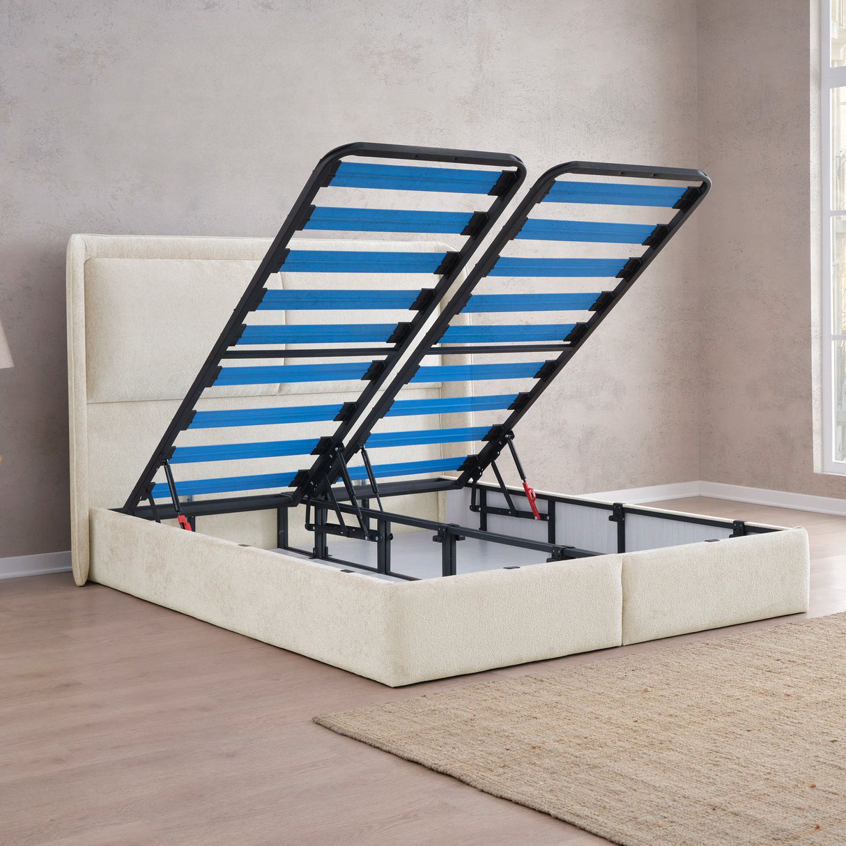 Bett mit Stauraum LEONE