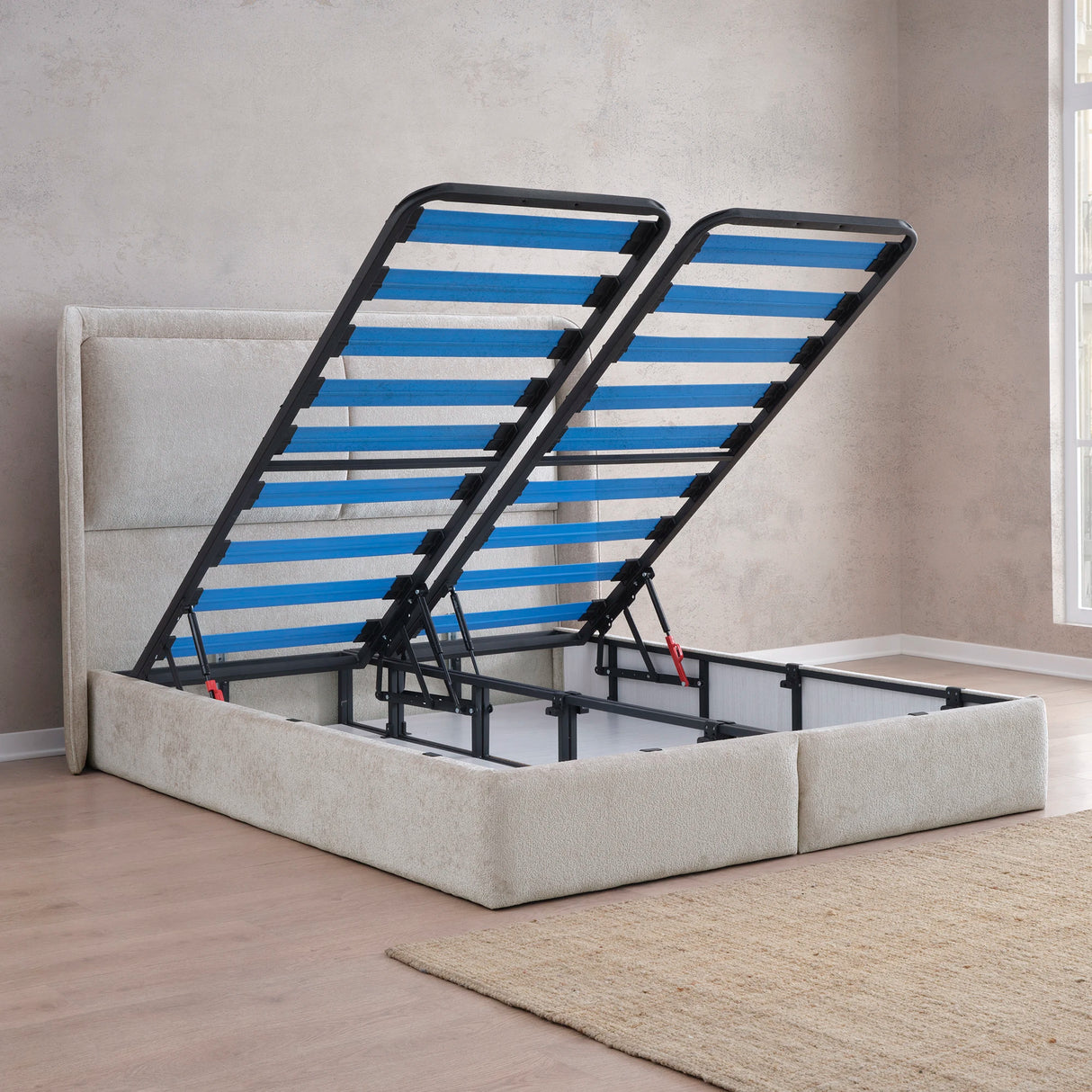 Bett mit Stauraum LEONE