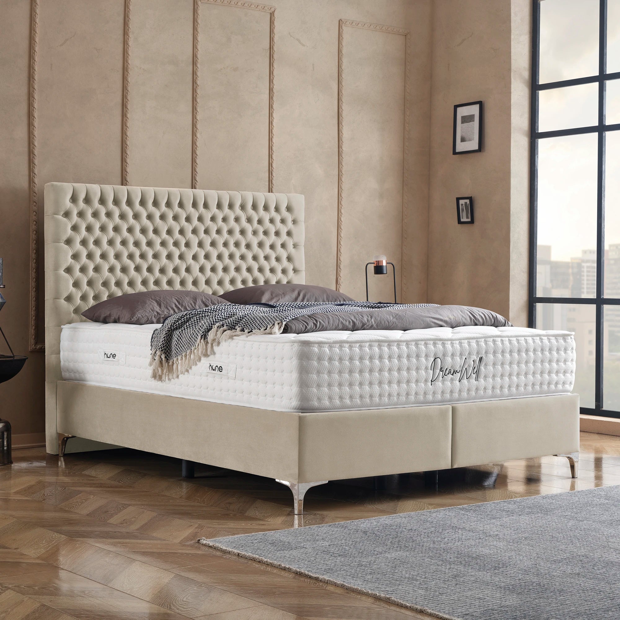 Bett mit Stauraum LONDON