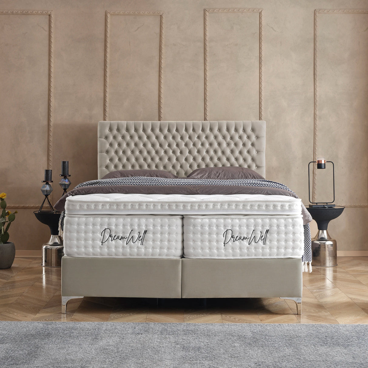 Bett mit Stauraum LONDON