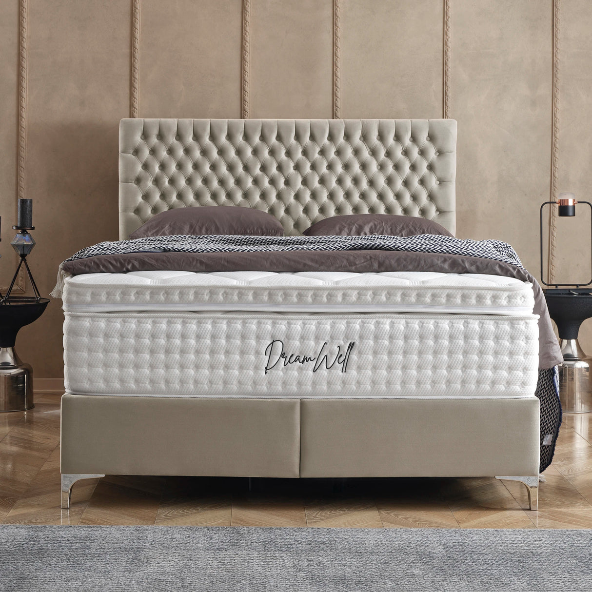 Bett mit Stauraum LONDON