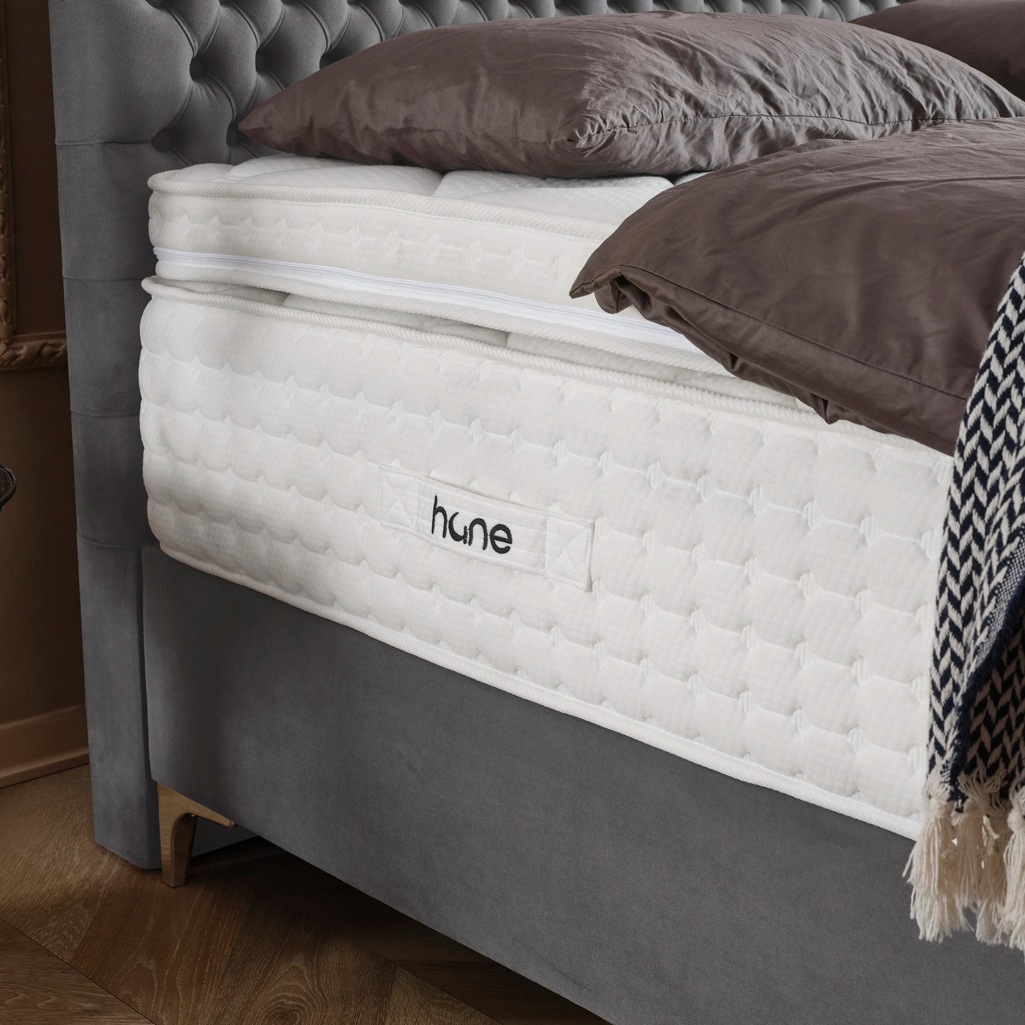 Bett mit Stauraum LONDON