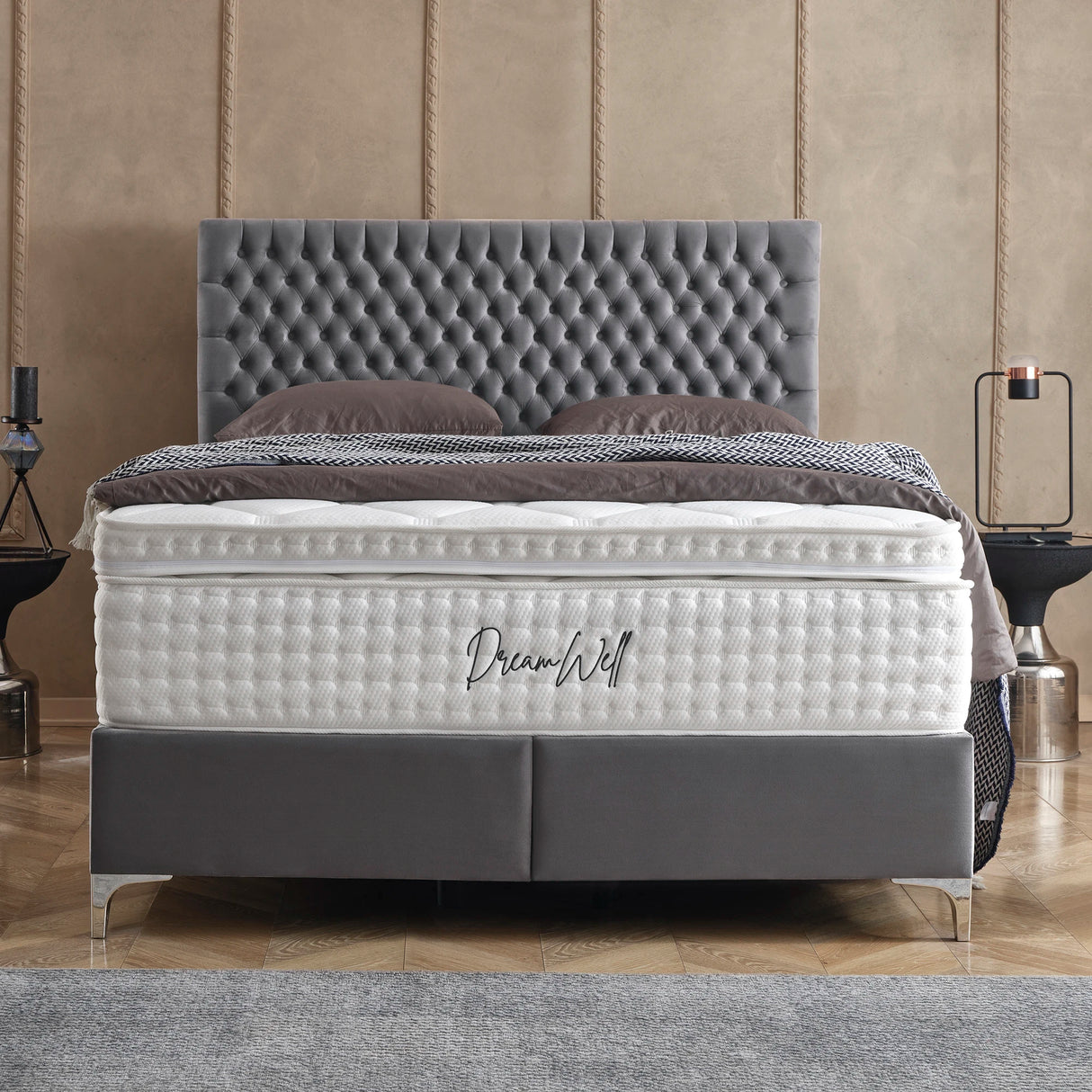 Bett mit Stauraum LONDON